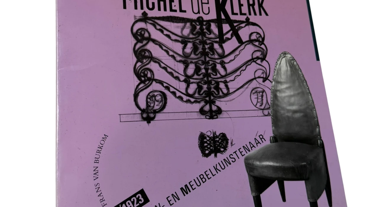 Art Deco Amsterdamse School High-Back Side Chair by Michel de Klerk, 1916/1925